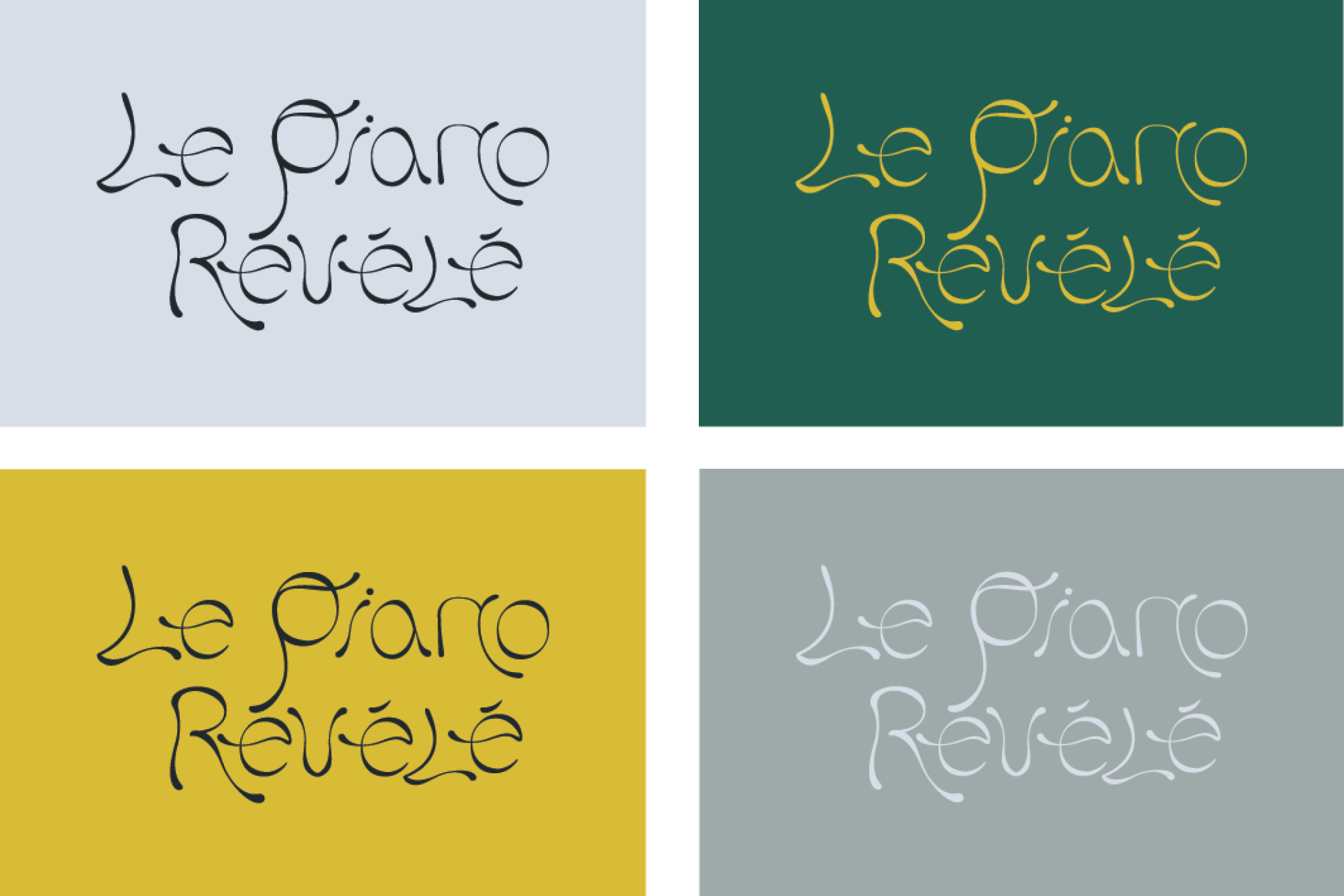 Flyers du Piano Révélé