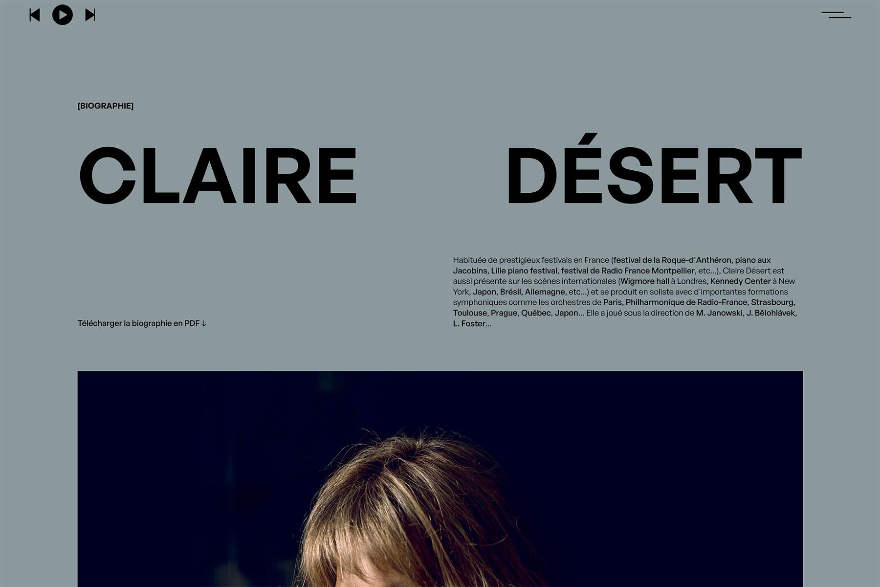 Visualizzazione del sito web